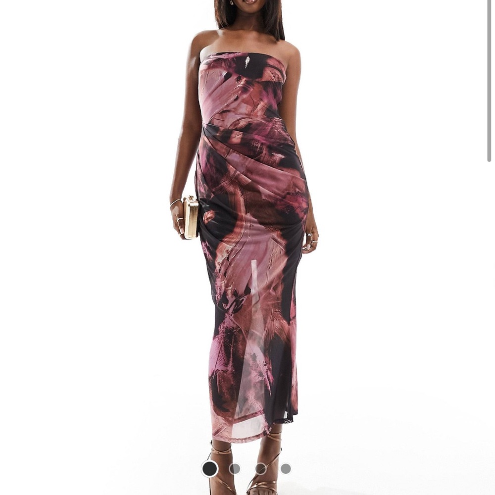 Bandeau Midi Dress